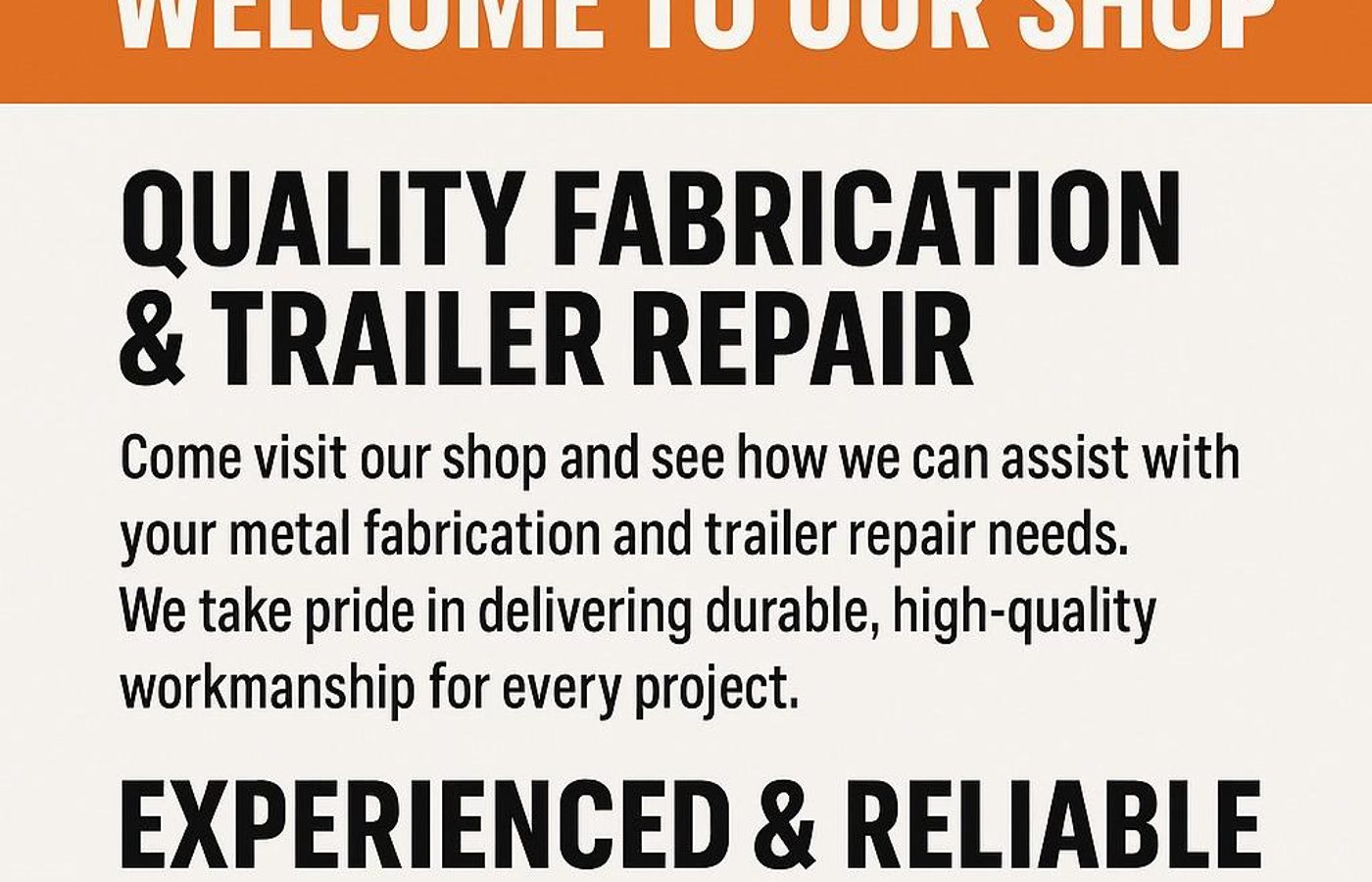 Chandi Welding workshop